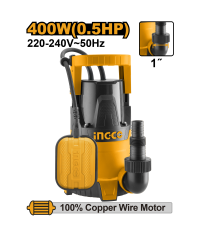 BOMBA SUMERGIBLE INGCO 400...