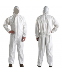 Desechable Blanco Con Gorro...