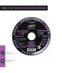 DISCO 4 1/2q DIAMANTADO...