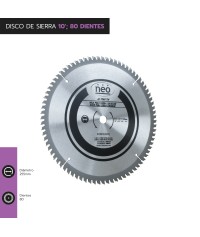 DISCO de SIERRA 10q 80...