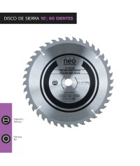 DISCO de SIERRA 10q 60...