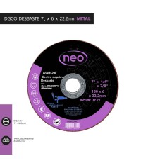 DISCO DESBASTE 7q x 6 x...