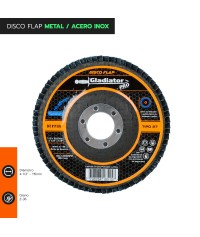 DISCO FLAP 4 1/2" METAL /...