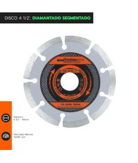 DISCO 4 1/2" DIAMANTADO...
