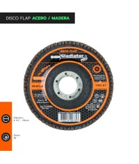 DISCO FLAP 4 1/2" ACERO /...