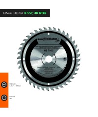 DISCO SIERRA 6 1/2" 40 DTES...