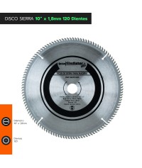 DISCO DE SIERRA 10" x 1,8mm...