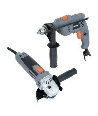 KIT TALADRO 13 MM + ESMERIL...