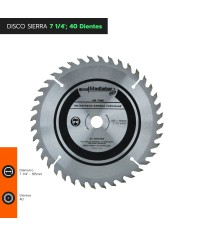 DISCO SIERRA 7 1/4" 40...