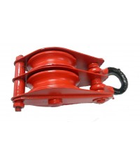 POLEA DOBLE CON GRILLETE