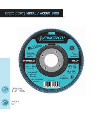 DISCO FLAP 4 1/2" METAL /...