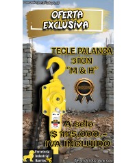 Tecle Palanca 3 Toneladas